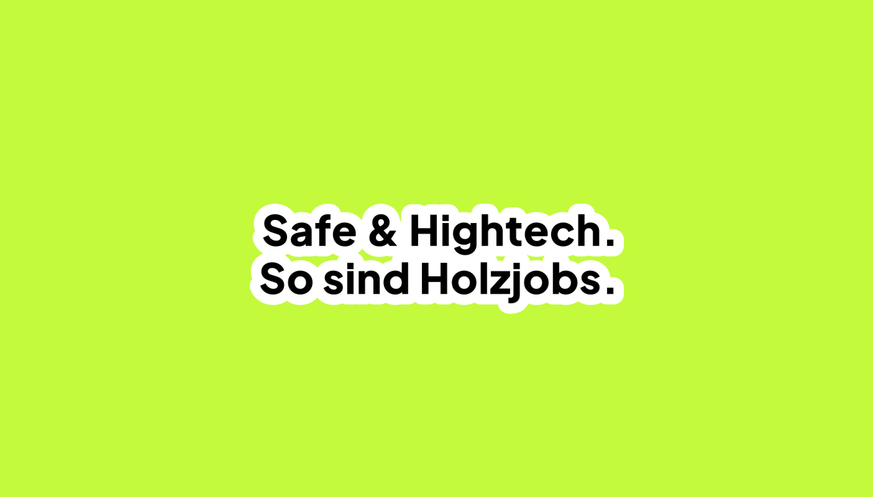 proHolz Employer Branding Kampagne