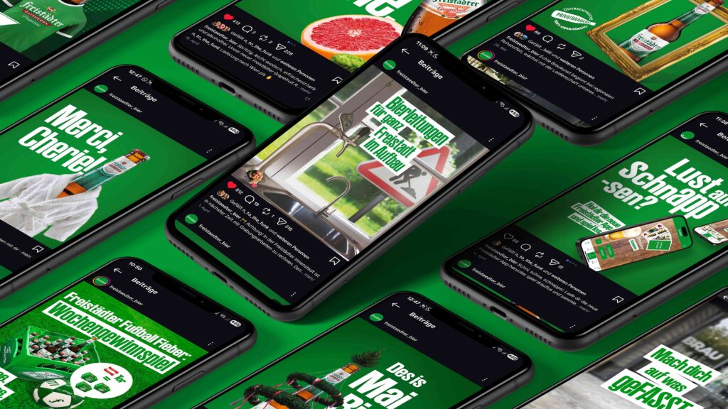 Freistädter Bier Content Marketing